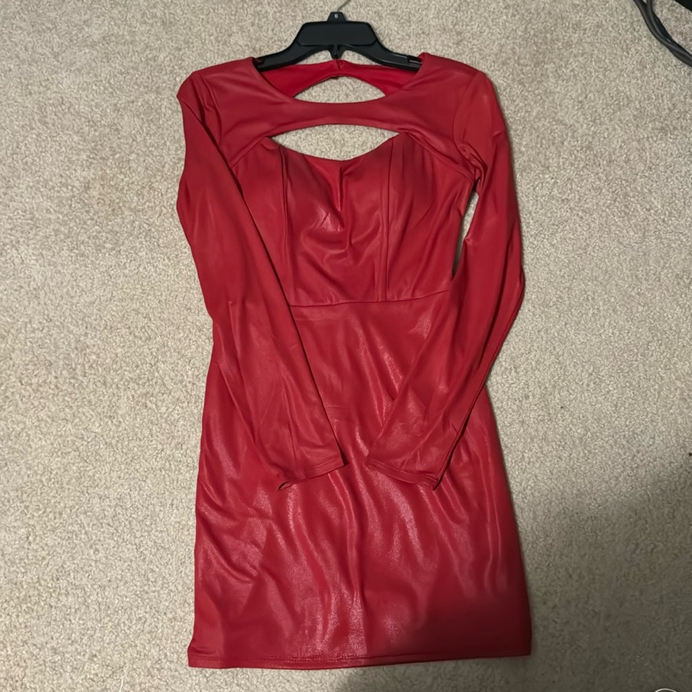 Red dress from Macy’s